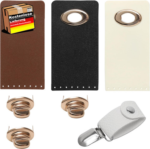 Taschenverschluss leder mit - taschenverschluss,