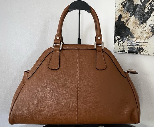 Ledertasche braun cognac neu - ledertasche,