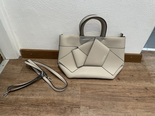 Comma handtasche beige - handtasche,