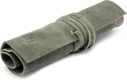 Leder rolltasche für stifte - leder-rolltasche,