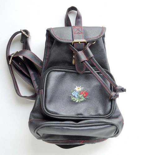 Schwarz trachten tasche - schwarz,