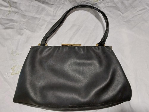 Handtasche antik echt leder - handtasche,