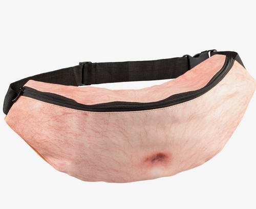 Haarige bierbauch tasche - haarige,